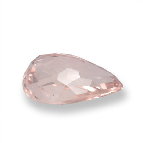 Morganite Gemstone in 8.3 x 5.5 mm Size for Sale, Morganite Stone in Light Pink Color