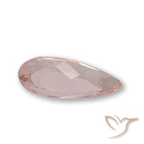 Morganite Gemstone in 10.2 x 5.7 mm Size for Sale, Morganite Stone in Medium Pink Color