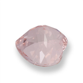 Morganite Gemstone in 6.9 x 6.3 mm Size for Sale, Morganite Stone in Light Pink Color