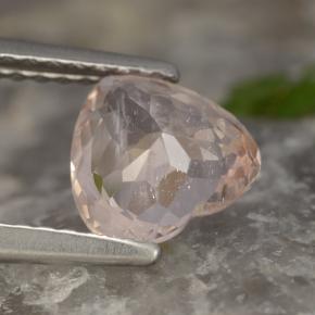 Morganite Gemstone in 7 x 7 mm (calibrated) Size for Sale, Morganite Stone in Light Pink Color