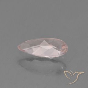 Morganite Gemstone in 8.4 x 4.3 mm Size for Sale, Morganite Stone in Light Rose Pink Color