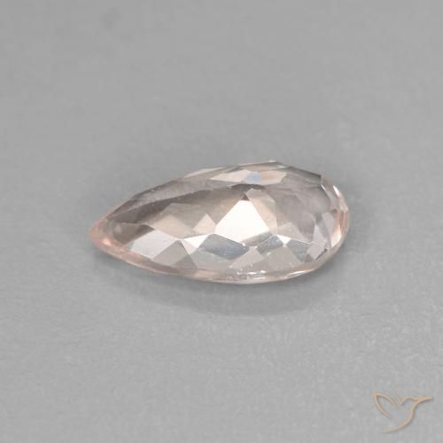 Morganite Gemstone in 9.2 x 5.2 mm Size for Sale, Morganite Stone in Flamingo Pink Color