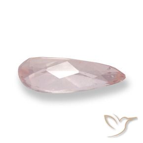Morganite Gemstone in 9.8 x 4.7 mm Size for Sale, Morganite Stone in Flamingo Pink Color