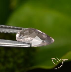 Morganite Gemstone in 8.3 x 5.3 mm Size for Sale, Morganite Stone in Medium Pink Color