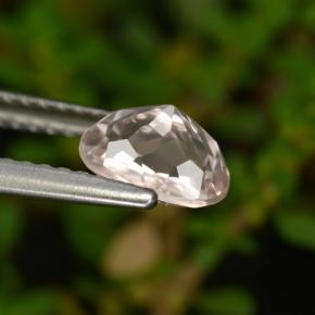 Morganite Gemstone in 7 x 5 mm (calibrated) Size for Sale, Morganite Stone in Medium Pink Color