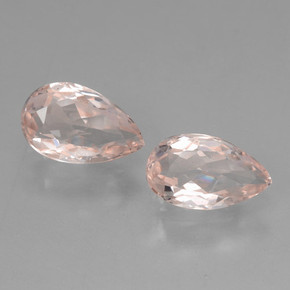 0.5ct Pear Facet Light Pink Morganite for sale thumb image of 0.5ct Pear Facet Light Pink Morganite (ID: 460197)