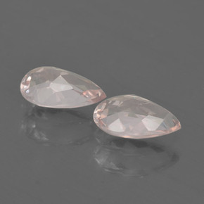 Morganite Gemstones in 7.2 x 4.5 mm Size for Sale, Morganite Stones in Flamingo Pink Color