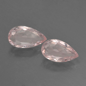 1ct Pear Facet Light Pink Morganite for sale thumb image of 1ct Pear Facet Light Pink Morganite (ID: 460317)