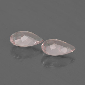 Morganite Gemstone in 6.8 x 4.2 mm Size for Sale, Morganite Stone in Light Pink Color