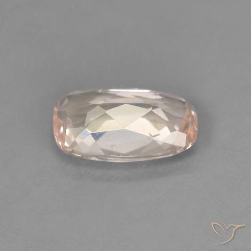 Morganite Gemstone in 7.7 x 4.6 mm Size for Sale, Morganite Stone in Very Light Pink Color