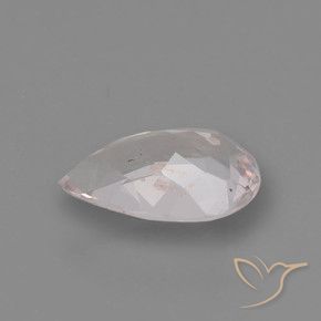 Morganite Gemstone in 8 x 5 mm (calibrated) Size for Sale, Morganite Stone in Coral Pink Tone Color