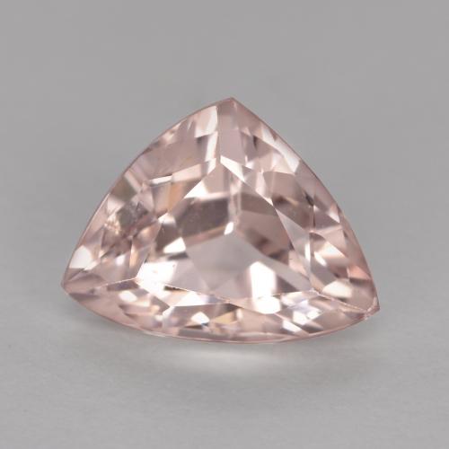 Rosado claro Morganita Gema - 0.6ct Forma trillón (ID: 460952)