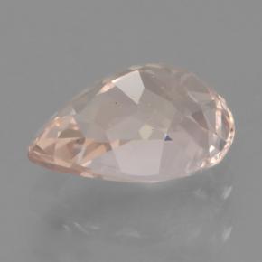 Morganite Gemstone in 7.4 x 5.4 mm Size for Sale, Morganite Stone in Light Pink Color