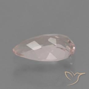 Morganite Gemstone in 7.4 x 4.1 mm Size for Sale, Morganite Stone in Medium Pink Color