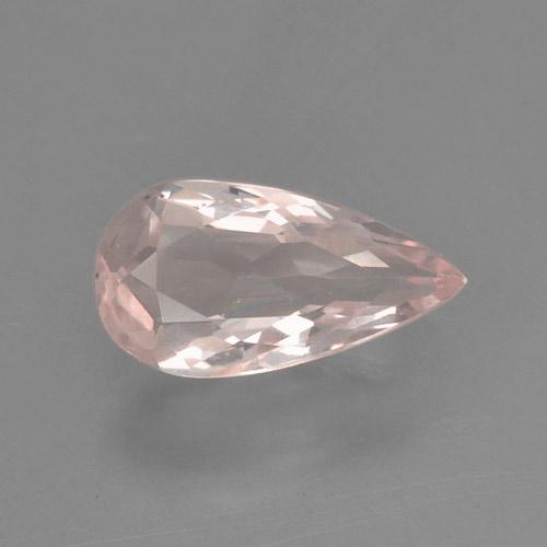 Morganita Corte en forma de pera de 0,46 ct de Afganistán, Dimensión 7,7 x 4,1mm, Claridad vvs, Piedra preciosa natural No tratado, 1 pieza de Morganita en color Rosado flamingo, Dureza Mohs de 7.5 - 8 Adecuado para joyas de uso diario, Photo A