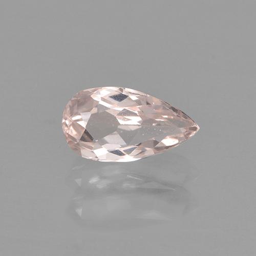 0.4ct Pear Facet Light Pink Morganite Gem for sale 0.4ct Pear Facet Light Pink Morganite Gem (ID: 466868)