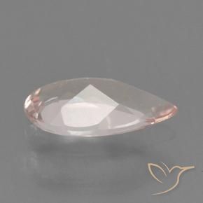 Morganite Gemstone in 7.8 x 4.3 mm Size for Sale, Morganite Stone in Medium Pink Color