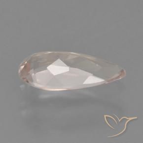 Morganite Gemstone in 8.7 x 4.3 mm Size for Sale, Morganite Stone in Flamingo Pink Color