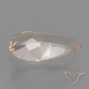 Morganite Gemstone in 7.3 x 4.5 mm Size for Sale, Morganite Stone in Very Light Pink Color