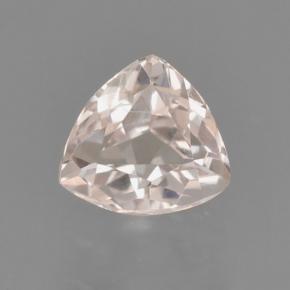 Rosado claro medio Morganita Gema - 0.5ct Forma trillón (ID: 466892)
