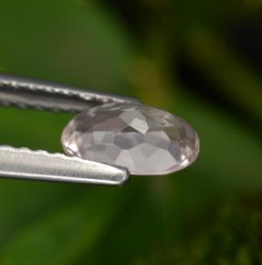 Morganite Gemstone in 6.7 x 4.2 mm Size for Sale, Morganite Stone in Flamingo Pink Color
