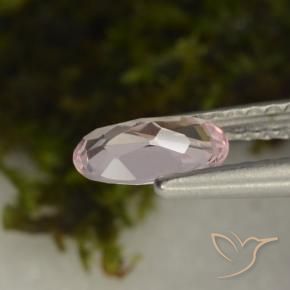 Morganite Gemstone in 6.9 x 4.1 mm Size for Sale, Morganite Stone in Light Pink Color