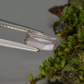 Morganite Gemstone in 7.9 x 4.3 mm Size for Sale, Morganite Stone in Light Pink Color