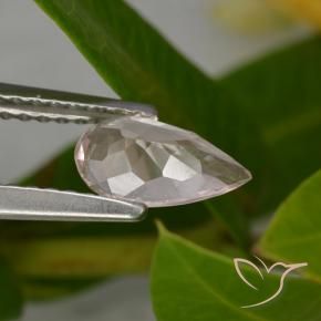 Morganite Gemstone in 8 x 4.6 mm Size for Sale, Morganite Stone in Flamingo Pink Color