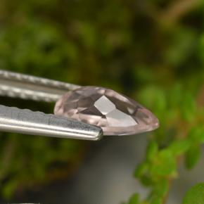 Morganite Gemstone in 7.1 x 4.3 mm Size for Sale, Morganite Stone in Medium Pink Color