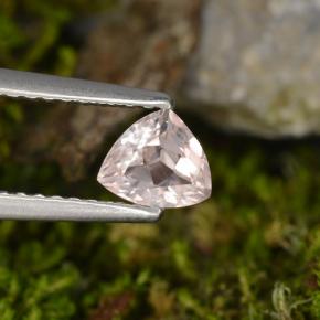0.4ct Trillion Facet Light Pink Morganite Gem for sale 0.4ct Trillion Facet Light Pink Morganite Gem (ID: 467028)