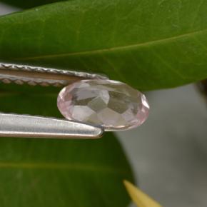Morganite Gemstone in 6.1 x 4.2 mm Size for Sale, Morganite Stone in Light Pink Color