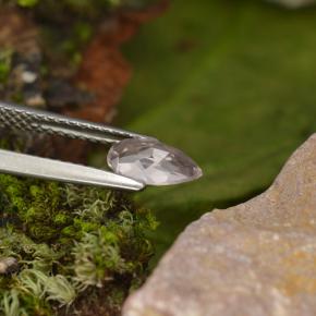 Morganite Gemstone in 7.3 x 4.3 mm Size for Sale, Morganite Stone in Light Pink Color