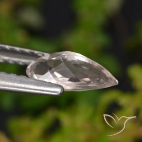Morganite Gemstone in 7.7 x 4.1 mm Size for Sale, Morganite Stone in Light Pink Color