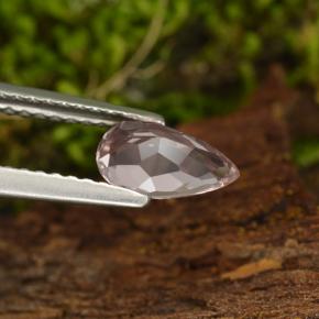 Morganite Gemstone in 7.8 x 4.9 mm Size for Sale, Morganite Stone in Light Pink Color