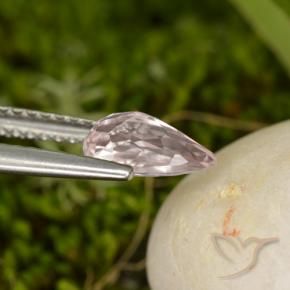 Morganite Gemstone in 7.9 x 4.6 mm Size for Sale, Morganite Stone in Flamingo Pink Color