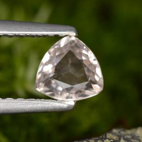 0.5ct Trillion Facet Light Pink Morganite Gem for sale 0.5ct Trillion Facet Light Pink Morganite Gem (ID: 467106)