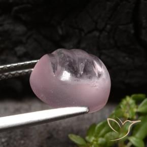 Morganite Gemstone in 10 mm (calibrated) Size for Sale, Morganite Stone in Light Pink Color