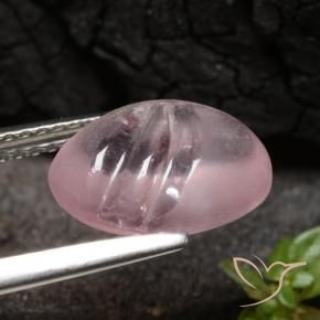 Morganite Gemstone in 11.1 x 8.5 mm Size for Sale, Morganite Stone in Medium Pink Color