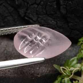 Morganite Gemstone in 13.1 x 9.9 mm Size for Sale, Morganite Stone in Coral Pink Color