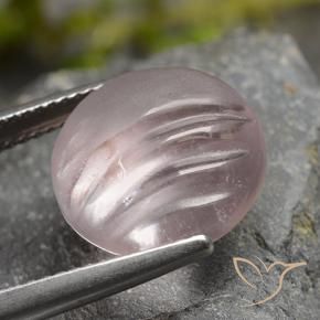 Morganite Gemstone in 13 mm (calibrated) Size for Sale, Morganite Stone in Rose Pink Tone Color