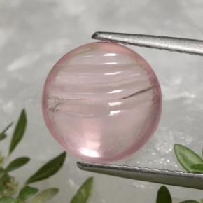 4.1ct Fancy Carved Round Light Pink Morganite Gem for sale 4.1ct Fancy Carved Round Light Pink Morganite Gem (ID: 472756)