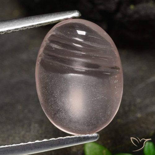 4.09 ct Pink Morganite, 13 x 9.6 mm Carved From Afghanistan, Photo A