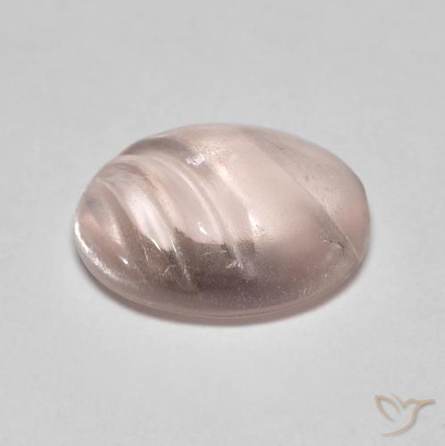 Morganite Gemstone in 12.2 x 9.2 mm Size for Sale, Morganite Stone in Light Pink Color
