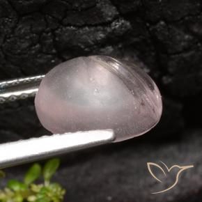 Morganite Gemstone in 9.3 x 7.7 mm Size for Sale, Morganite Stone in Light Pink Color