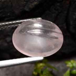 Morganite Gemstone in 12 mm (calibrated) Size for Sale, Morganite Stone in Light Pink Color