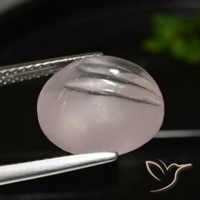 Morganite Gemstone in 13 mm (calibrated) Size for Sale, Morganite Stone in Rose Pink Tone Color