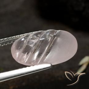 Morganite Gemstone in 14.3 x 10.4 mm Size for Sale, Morganite Stone in Colorless Color