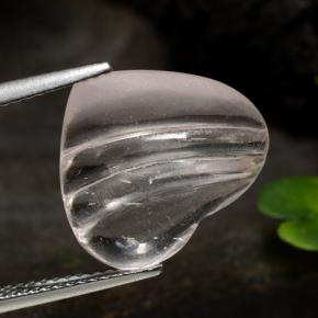 Morganite Gemstone in 15.6 x 13.8 mm Size for Sale, Morganite Stone in Coral Pink Tone Color