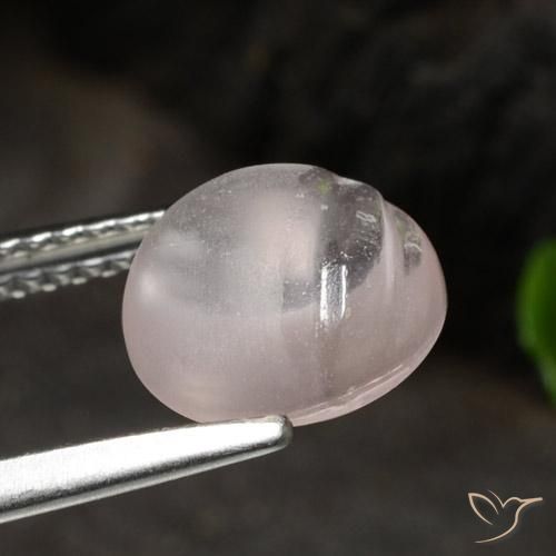 Morganite Gemstone in 8.5 mm (calibrated) Size for Sale, Morganite Stone in Light Pink Color