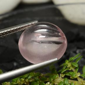 Morganite Gemstone in 11.6 mm Size for Sale, Morganite Stone in Light Pink Color